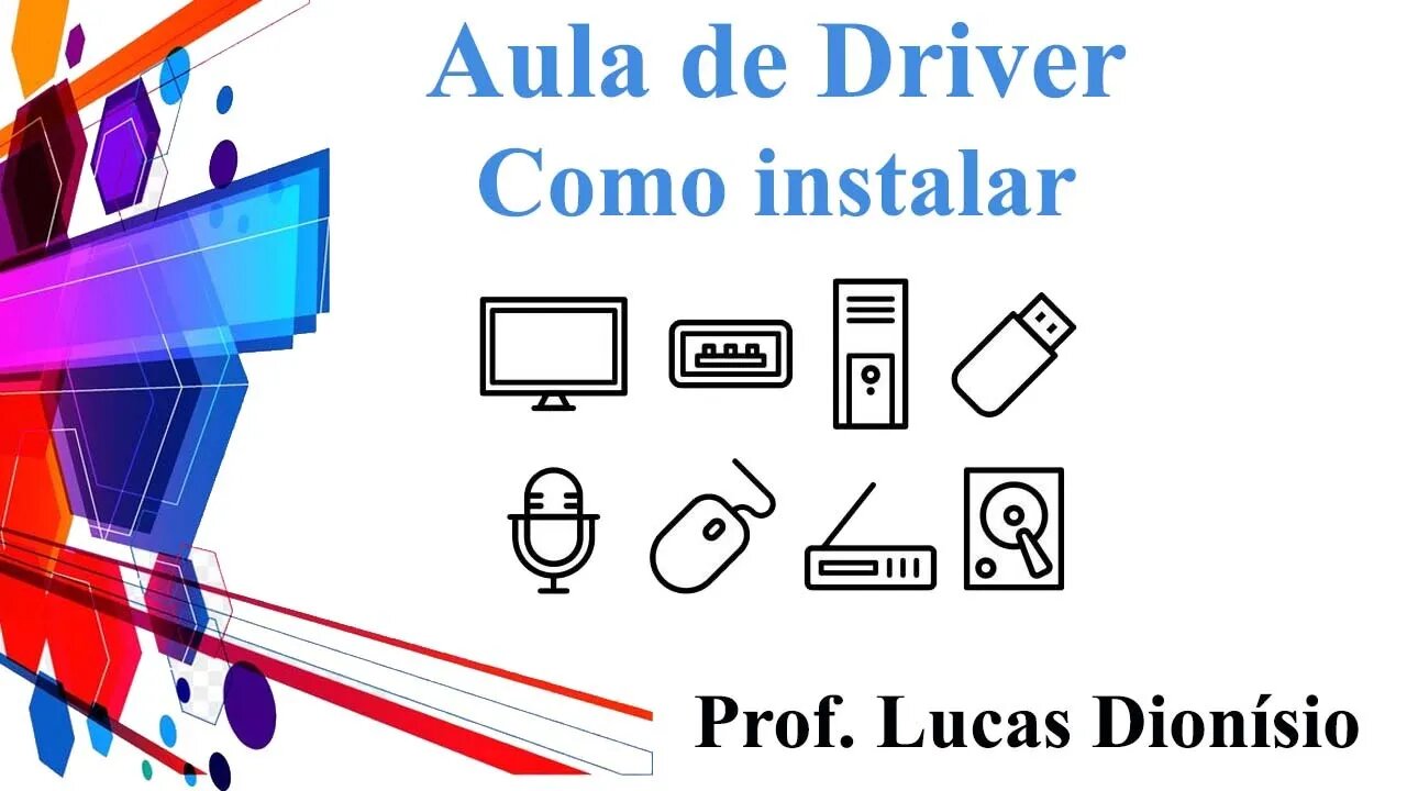 Como Instalar Drivers no Windows 10 (XP, 7, 8,10 e 11)