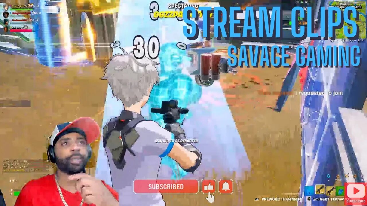 Fortnite Live Stream Clips New Season/Update