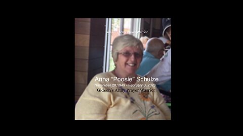 Tribute to Anna “Poosie” Schulze” by BLUE MISFIT