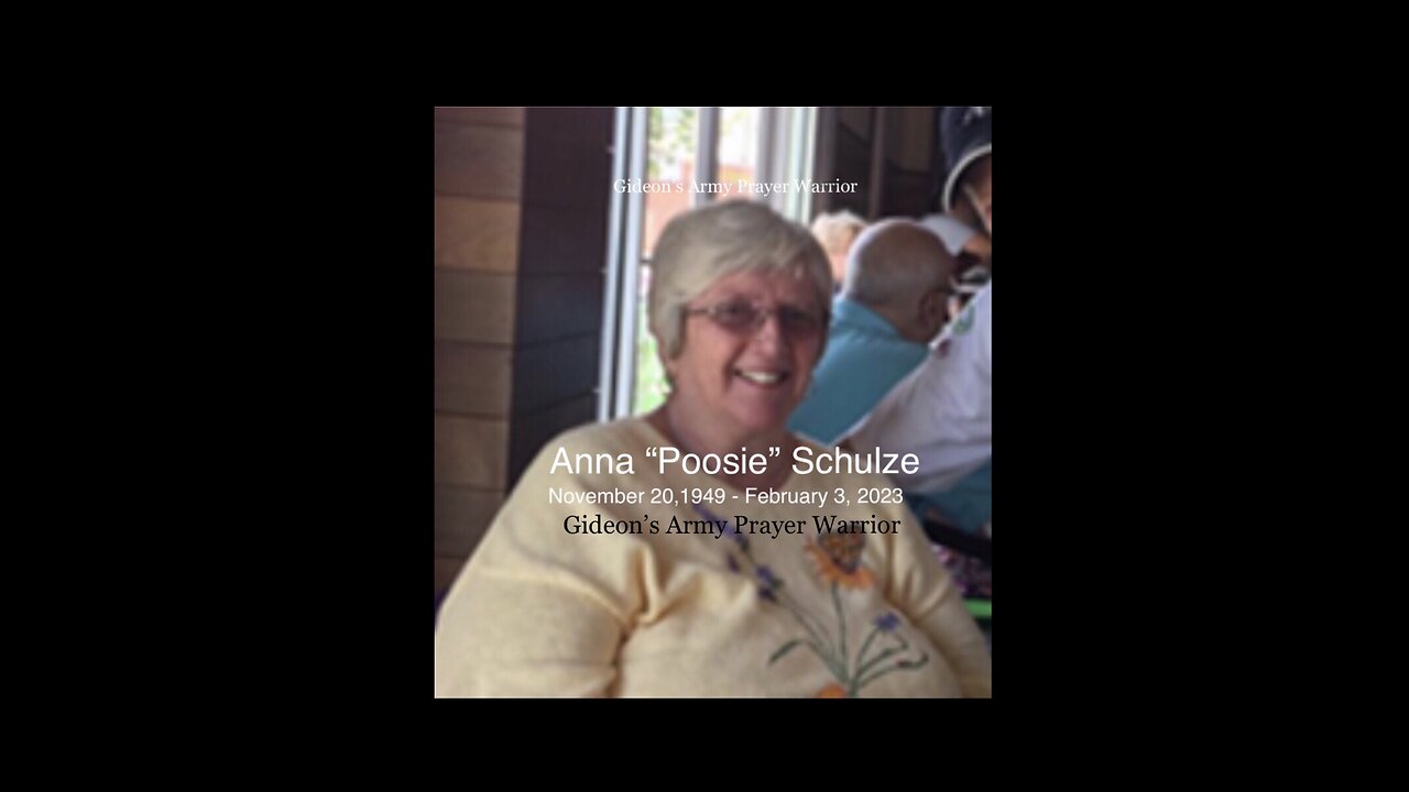 Tribute to Anna “Poosie” Schulze” by BLUE MISFIT