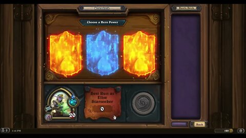 Hearthstone- Just playing duels.