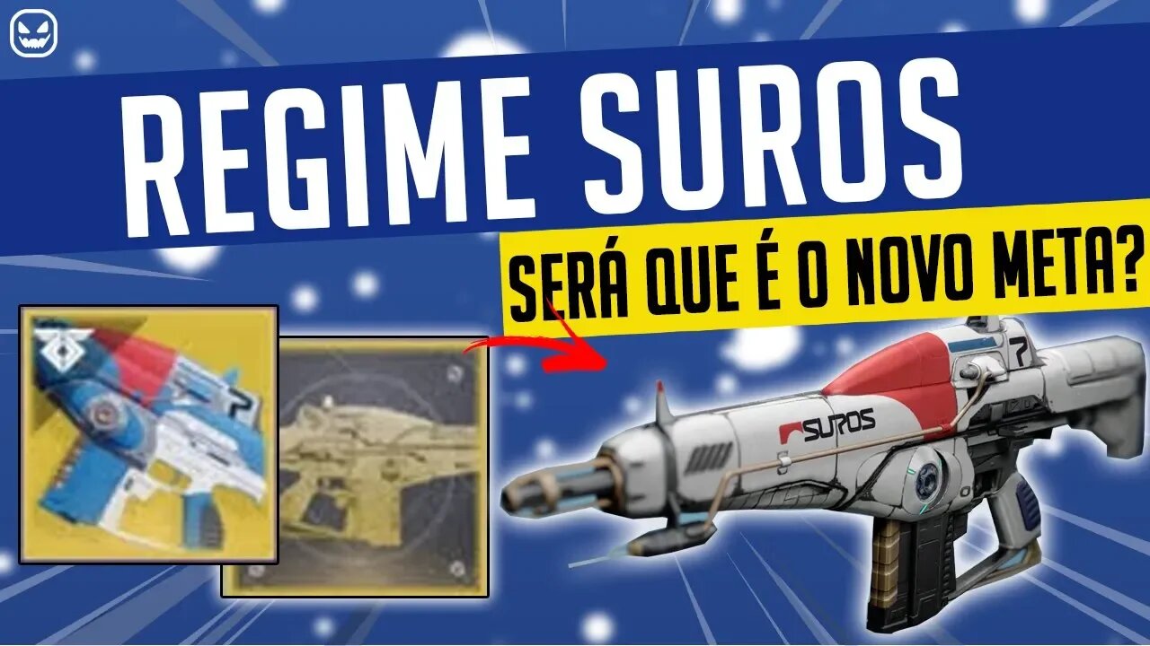 REGIME SUROS MELHOR FUZIL AUTOMÁTICO EXÓTICO DO CRISOL? | DESTINY 2 | #Dumallhd