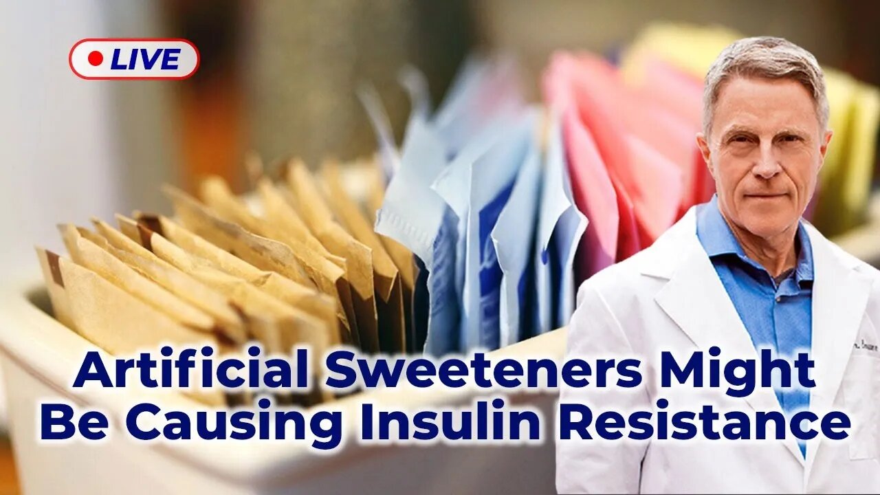Artificial Sweeteners might be causing Insulin Resistance (LIVE)