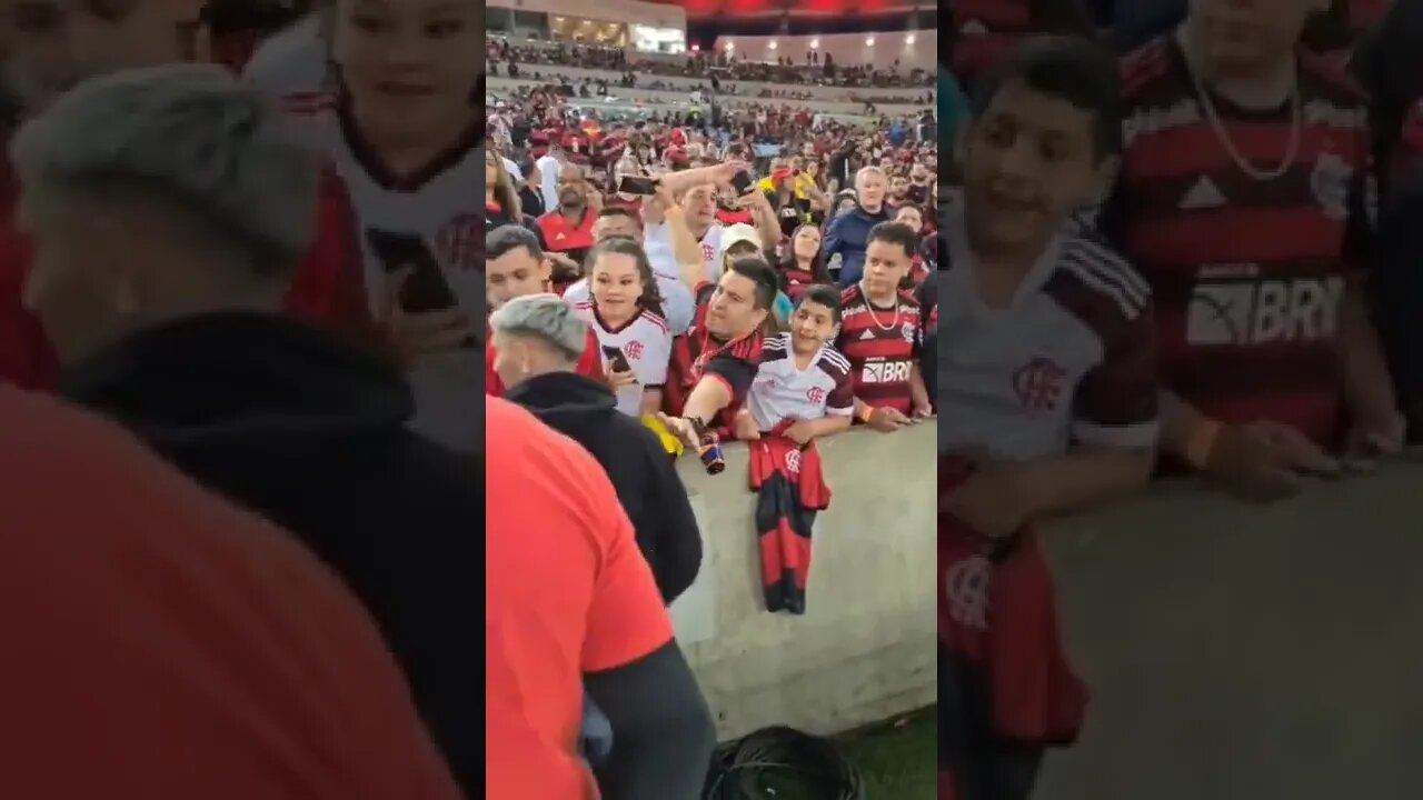 GUILHERMO VARELA CONHECENDO A TORCIDA DO FLAMENGO!!!