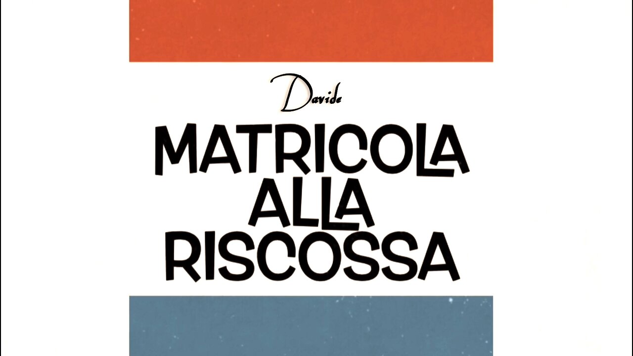 Matricola Alla Riscossa
