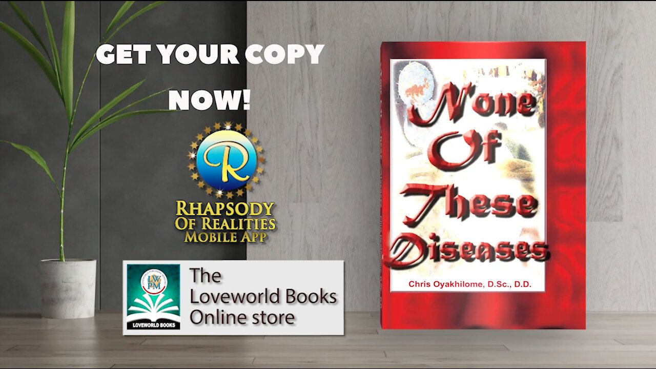 None Of These Diseases by Pastor Chris | Order today! Bishop Clarence McClendon