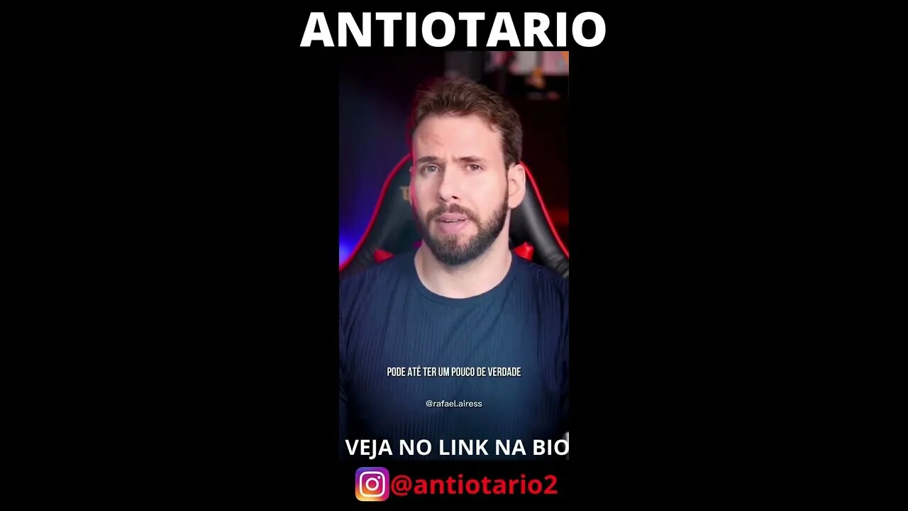 ANTIOTÁRIO – Rafael Aires - #shorts