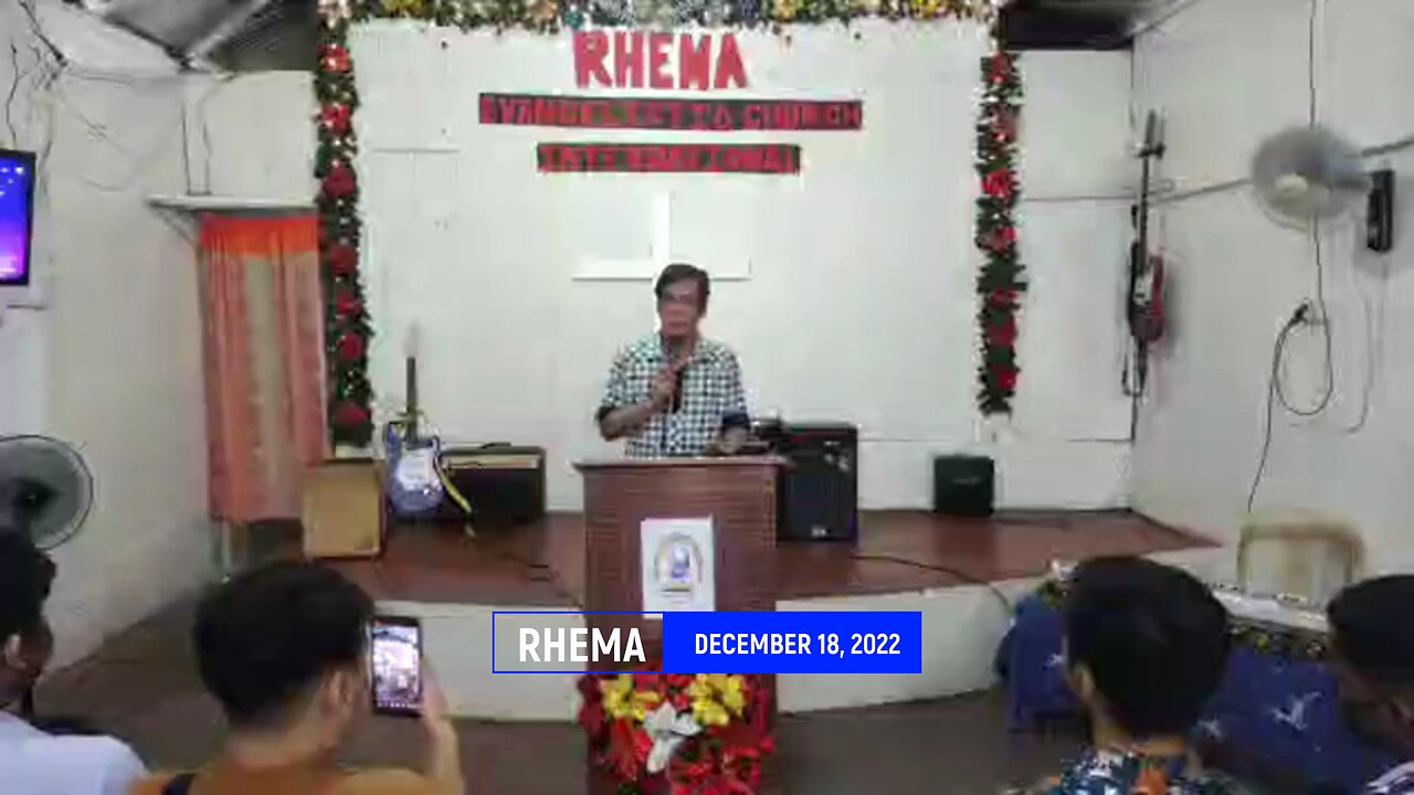 Rizal Christmas Event | December 18, 2022 AM | PastorB.