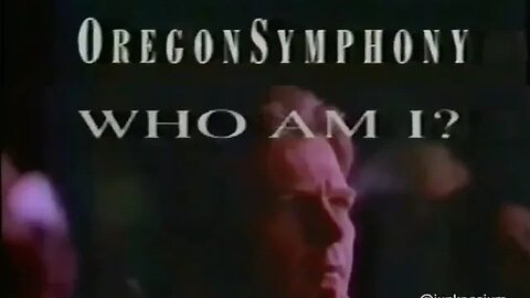 1993 Oregon Symphony Commercial "Who Am I?" (90's Lost Media)