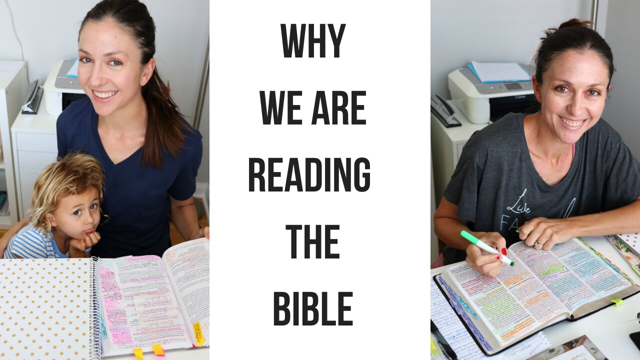 Why we are reading the Bible