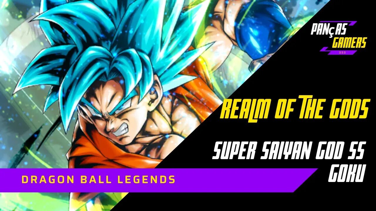 COMO VENCER A BATALHA 100 DO REALM OF THE GODS SUPER SAIYAN GOD SS GOKU - DRAGON BALL LEGENDS