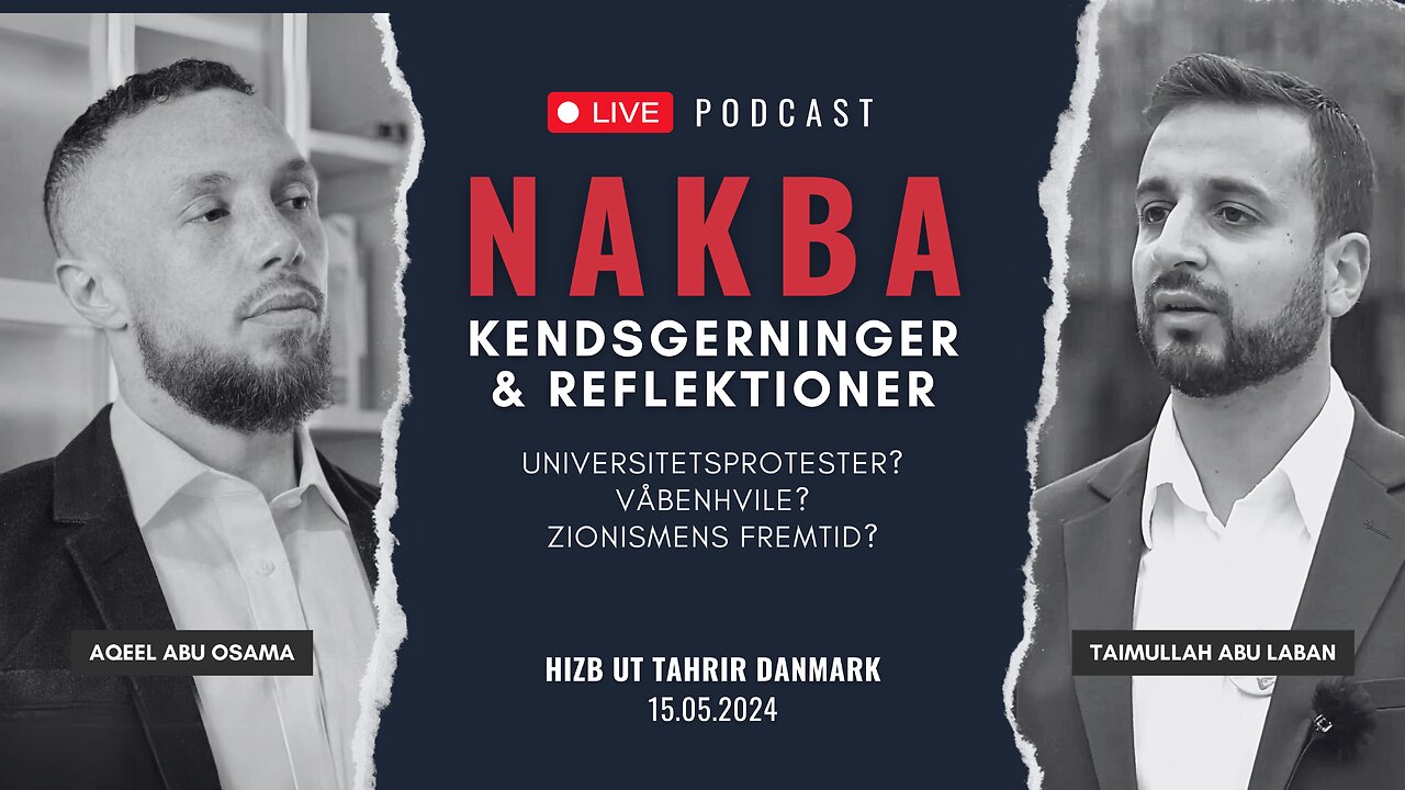 Podcast: Nakba - Kendsgerninger & refleksioner