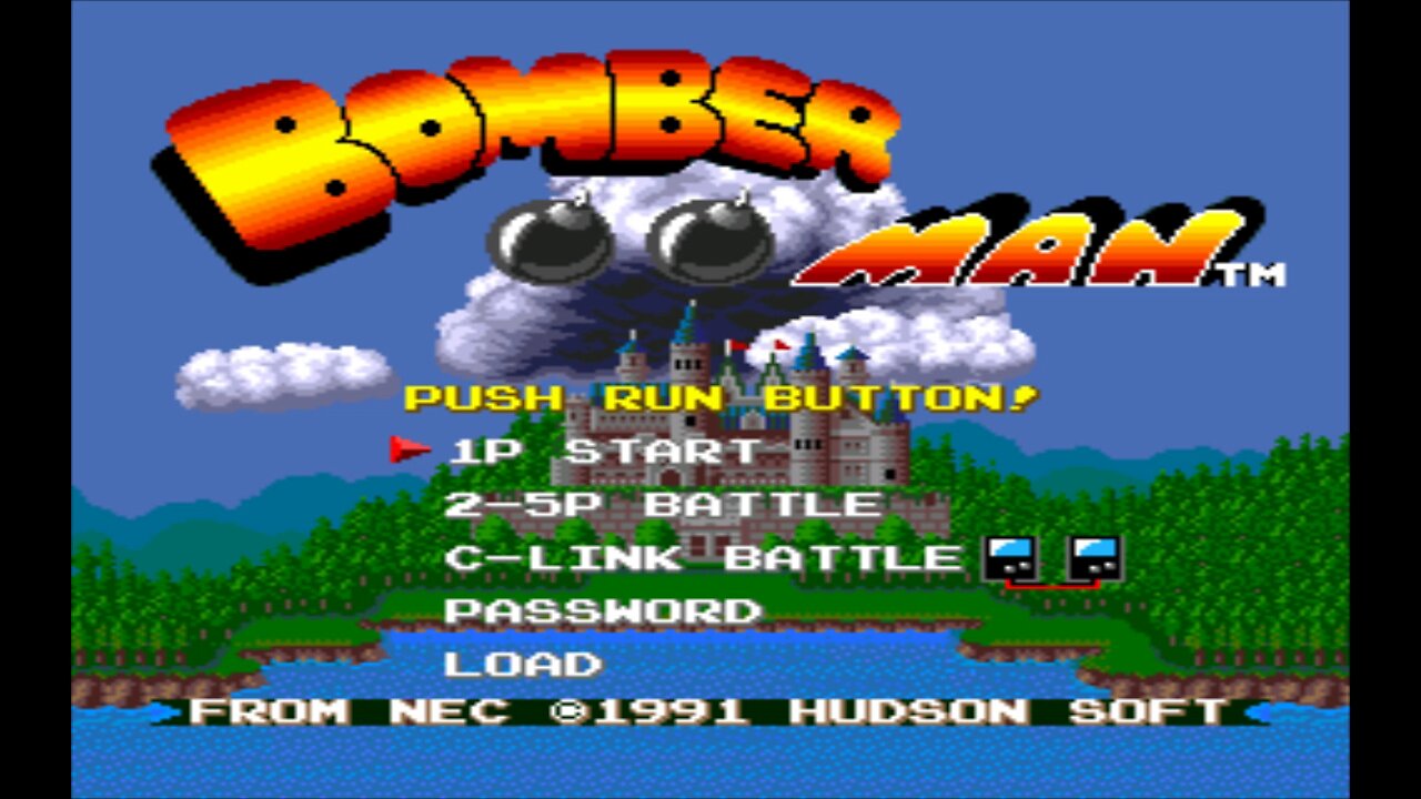 Bomber Man - (TG-16) 1/2 - Beat 'em and Cheat 'em!