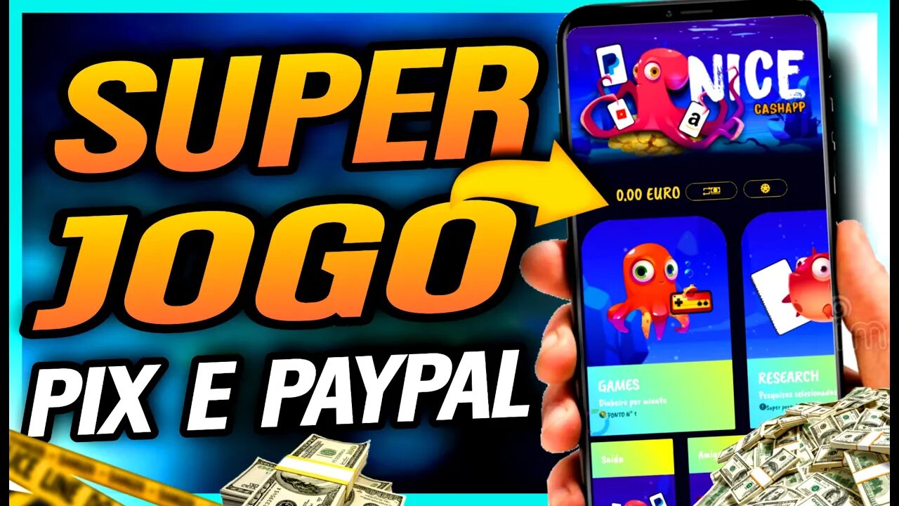 ✅😧[INCRÍVEL] NOVO JOGO PARA GANHAR DINHEIRO DE VERDADE NO PIX E PAYPAL | APP DE JOGO PAGANDO ✅