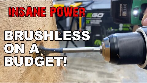 Brushless on a Budget - HUGE Power from Metabo HPT