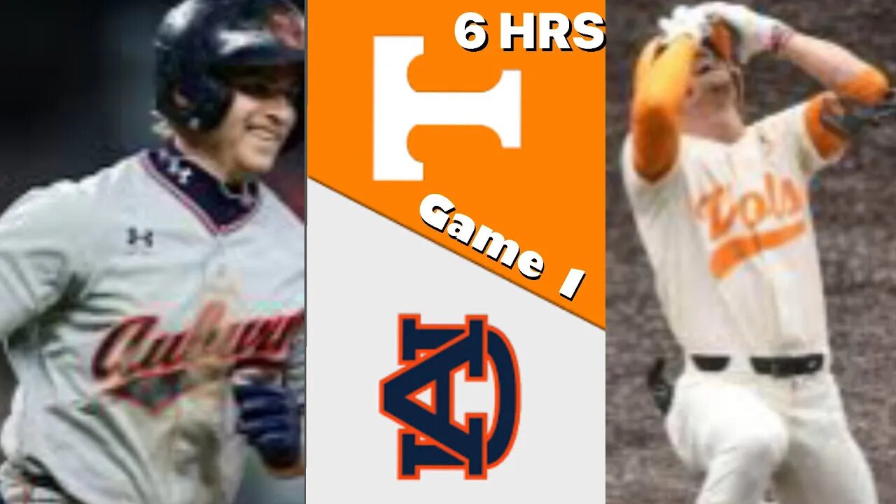 #19 Auburn vs #1 Tennessee Highlights | 2022 College Baseball