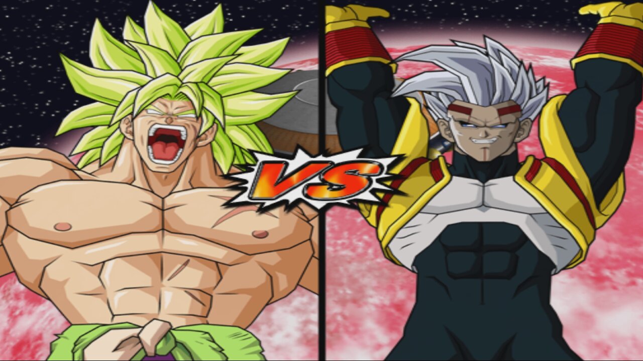 Broly(DBS) VS Super Baby 2 - DBZ Budokai Tenkaichi 4