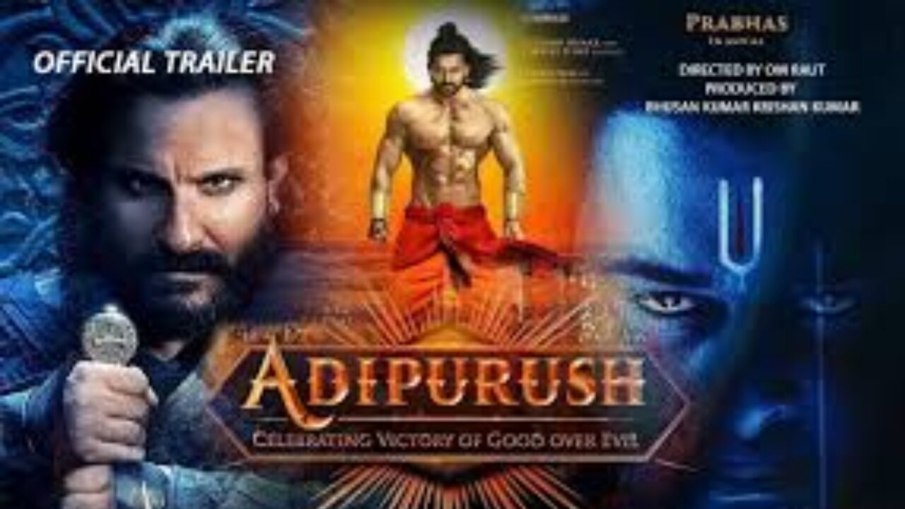 Adipursh Movie Trailer || Hindi || Prabhas | Saif Ali khan | Kriti Sanon | Om Raut...