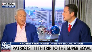 Patriots owner Robert Kraft says Trump is working hard for America