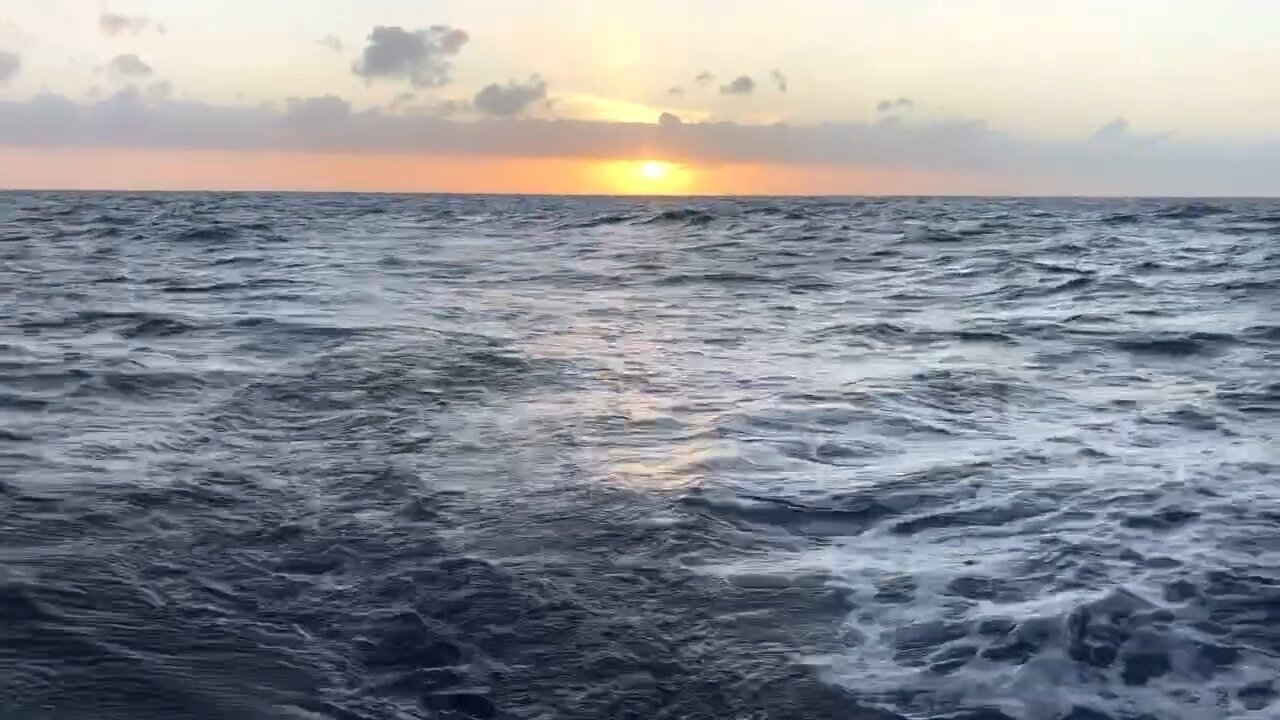 Sailing in calm seas