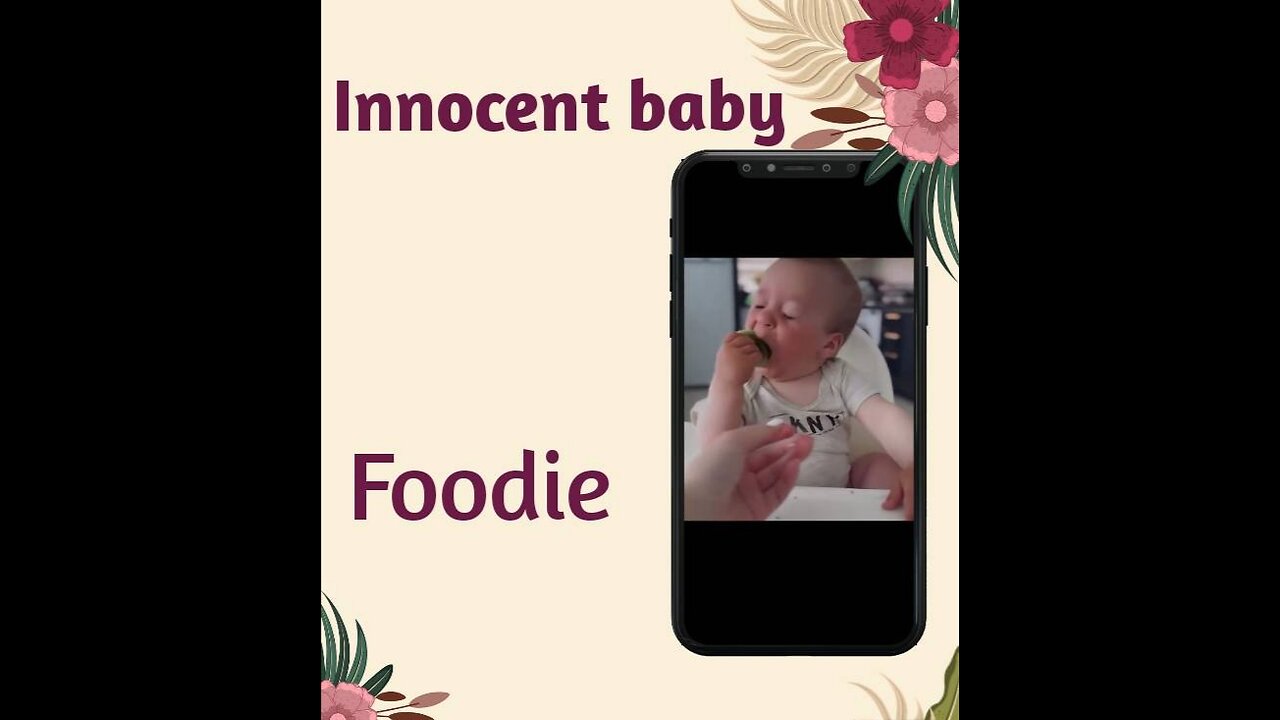 Innocent baby foodie