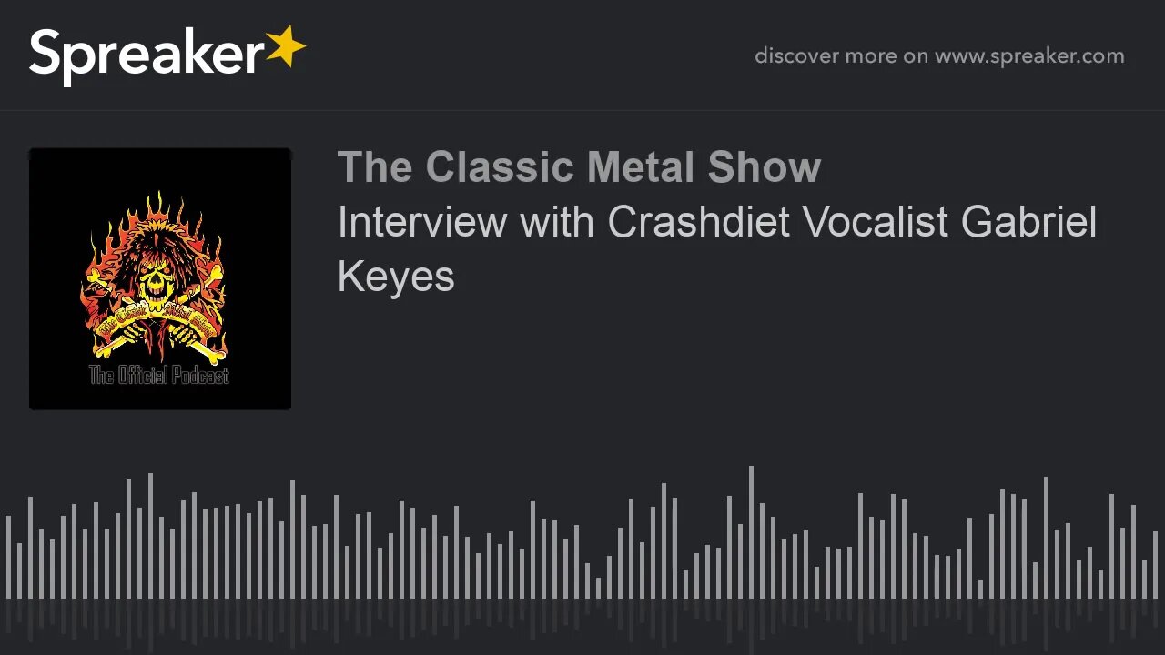 Interview with Crashdiet Vocalist Gabriel Keyes