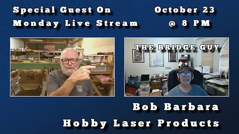 Special Guest On Mondays Live Stream At 8 PM