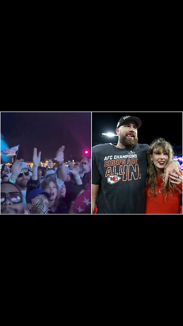 Justin Bieber, Taylor Swift & Travis Kelce jamming out to Ice Spice @ Coachella