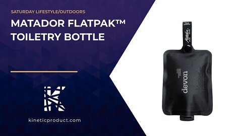 MATADOR FLATPAK™ TOILETRY BOTTLE