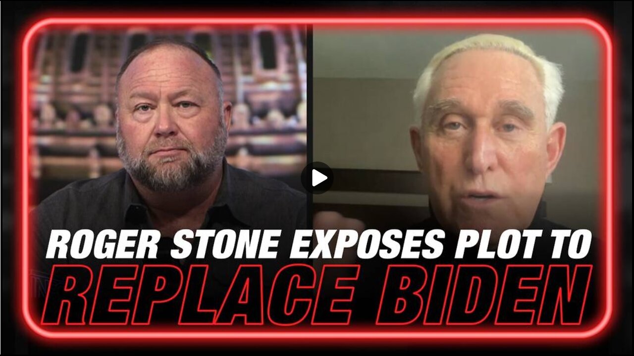 Roger Stone Exposes The Plot To Dump Joe Biden And Replace With Michelle Obama At The DNC Convention