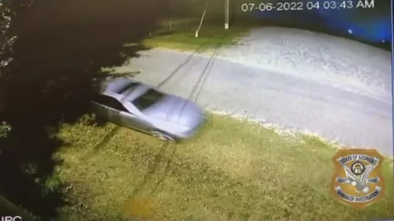 CCTV Video of Suspected individuals vehicle of the GA Guide Stones Bombing
