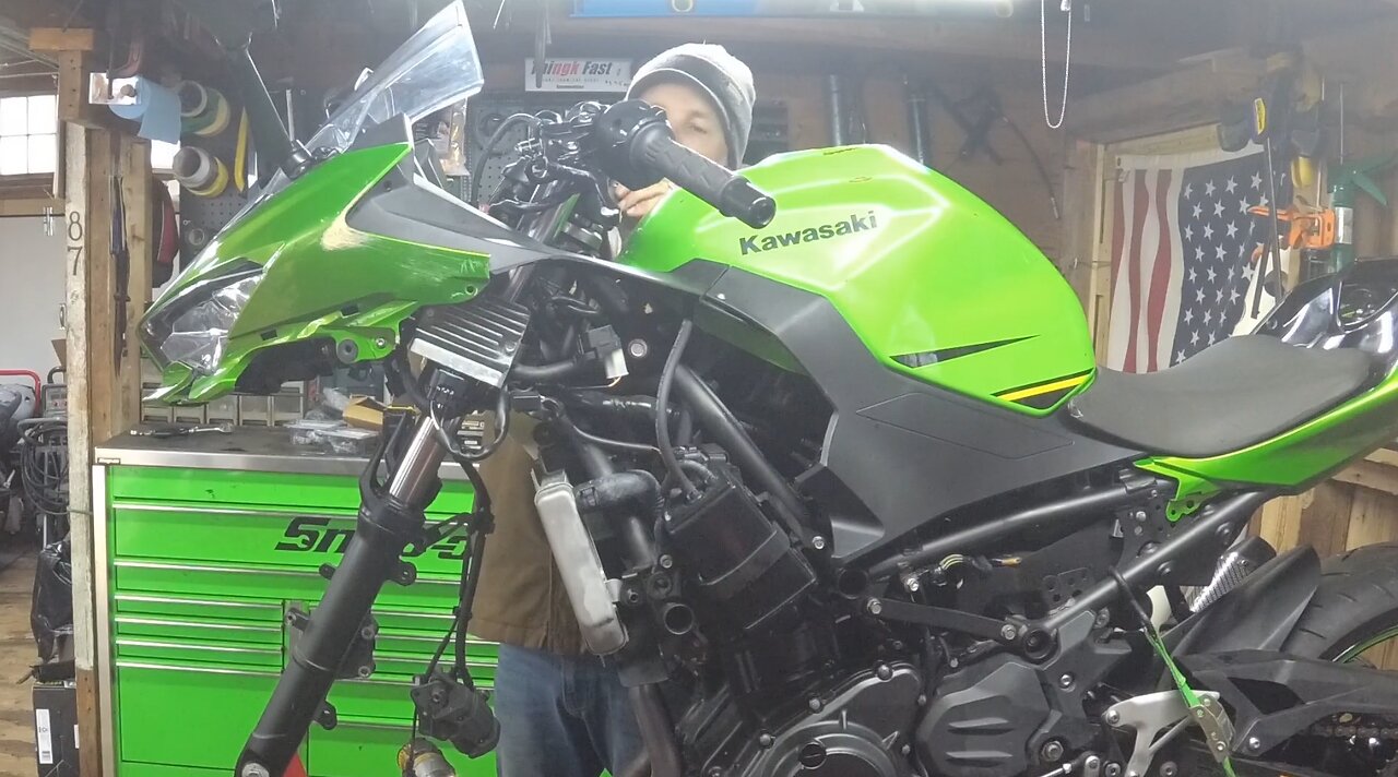 2018 Kawasaki Ninja 400 Track Bike Build - Part 1