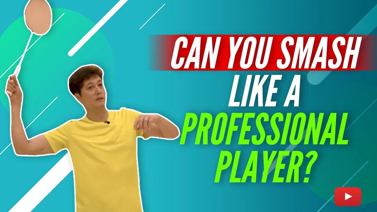 Can You Smash Like a Professional Player? Full Swing Badminton - Korean with English Subtitles