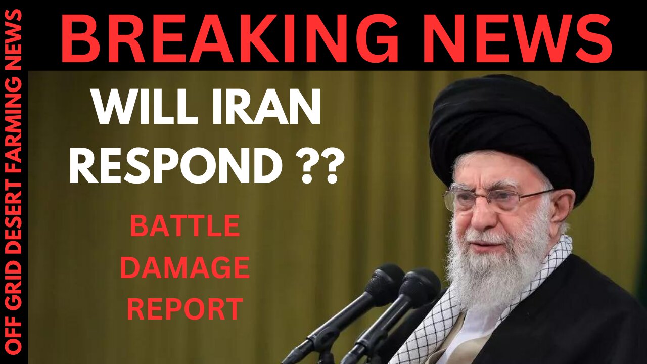 BREAKING NEWS: WILL IRAN COUNTER ATTACK??