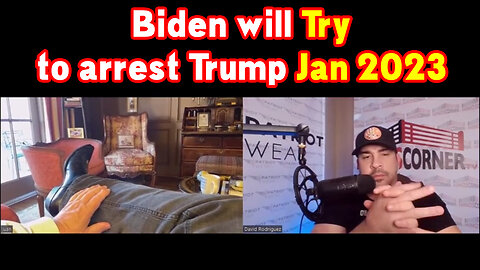 Juan O Savin "Biden will TRY to Arrest Trump" with David Nino