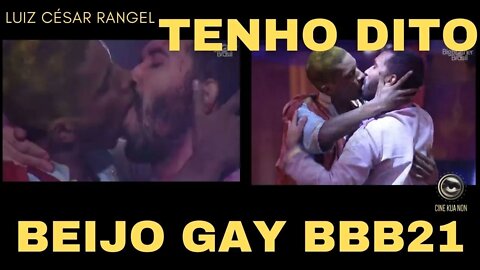 BEIJO GAY BBB 21 E A REAÇÃO DO POVO