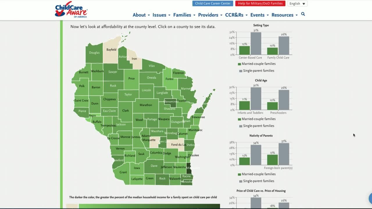 IN DEPTH: Childcare deserts in Wisconsin