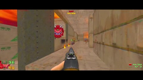 Brutal Doom - Ultimate Doom - E4M9 - Fear (Secret Level)