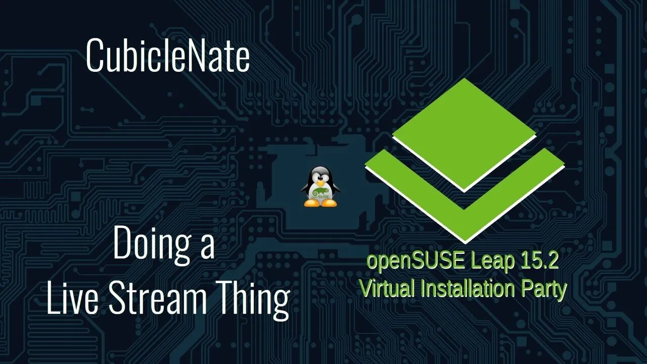 openSUSE Leap 15.2 Virtual Installation Party