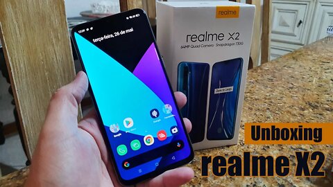 Realme X2 Unboxing e primeiras impressões