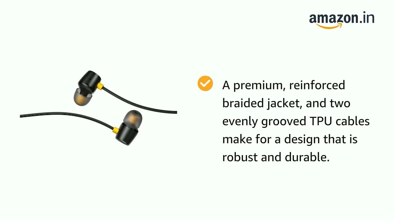 realme Buds 2 Wired in Ear Earphones with Mic (Black)