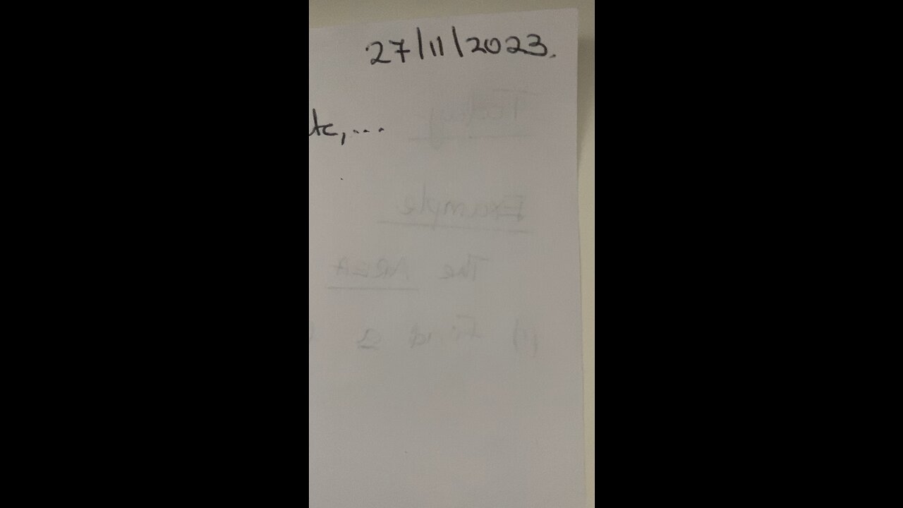 GCSE MATHEMATICS - SOME POSSIBLE QUESTIONS VI.