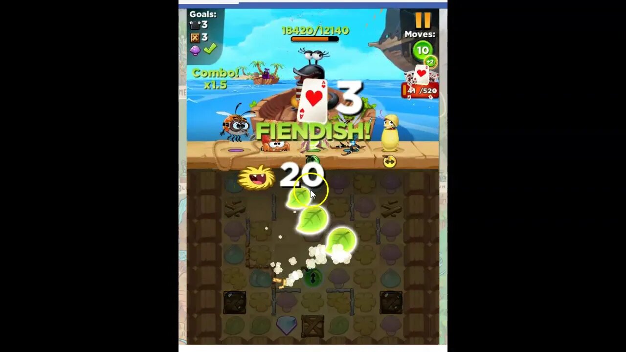 Best Fiends Level 139 Audio Talkthrough