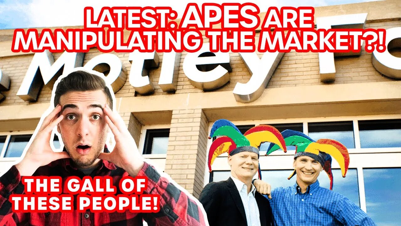 AMC STOCK || Matt Kohrs BLASTS Motley Fool & Mainstream Media as they BLAME RETAIL FOR MANIPULATION