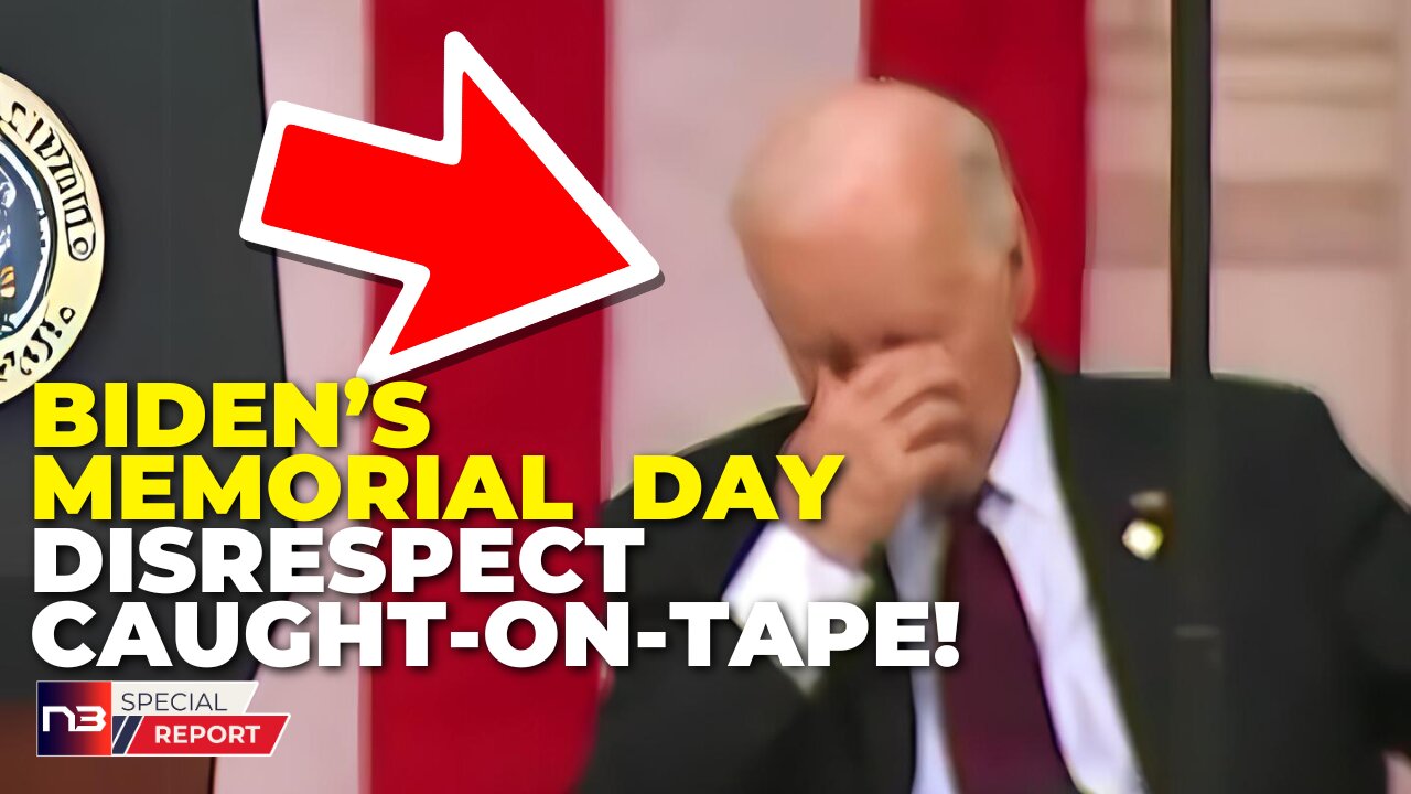 You Won't Believe What Biden Did During During Memorial Day Tribute