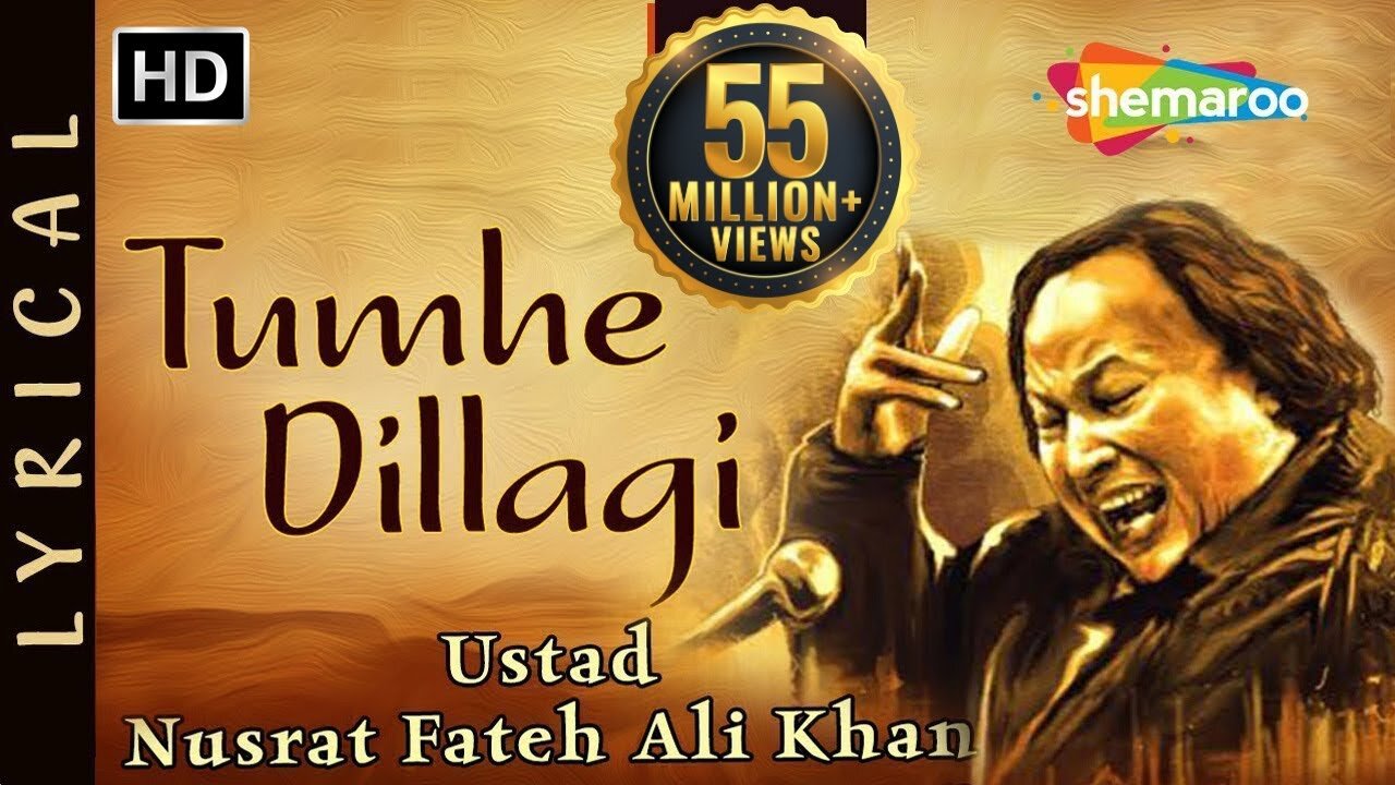 Tumhein Dillagi Bhool Jani Paray Gi | Nusrat Fateh Ali Khan | Lyrical Qawwali | Shemaroo Punjabi