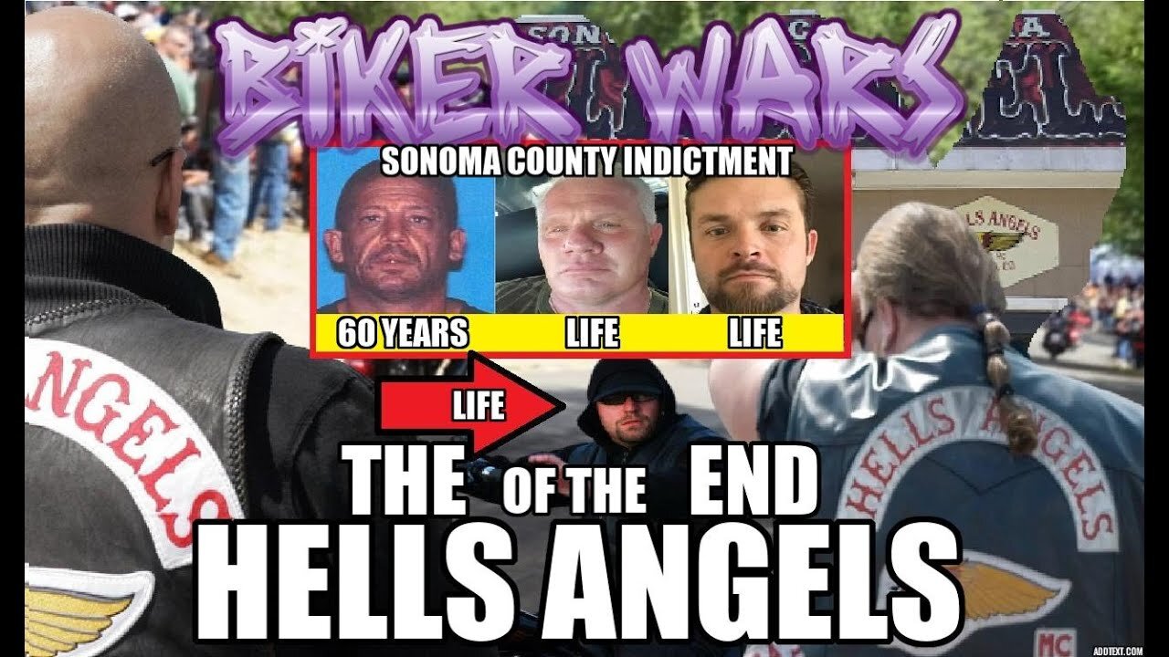 MC WARS - THE END OF THE HELLS ANGELS - THE SONOMA COUNTY INDICTMENT & THE RIVER RUN RIOT