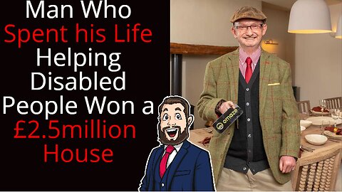 Man Who Spent his Life Helping Disabled People Find a Home Has Won a £2.5million Country House