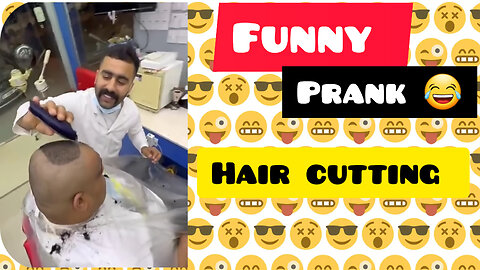 Prank with my friend ( head shaved) 😂
