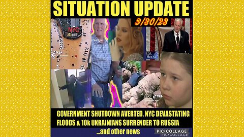 SITUATION UPDATE 10/1/23 - Fema Alert Oct 4 Warning,10k Ukrainians Surrender To Russia And More